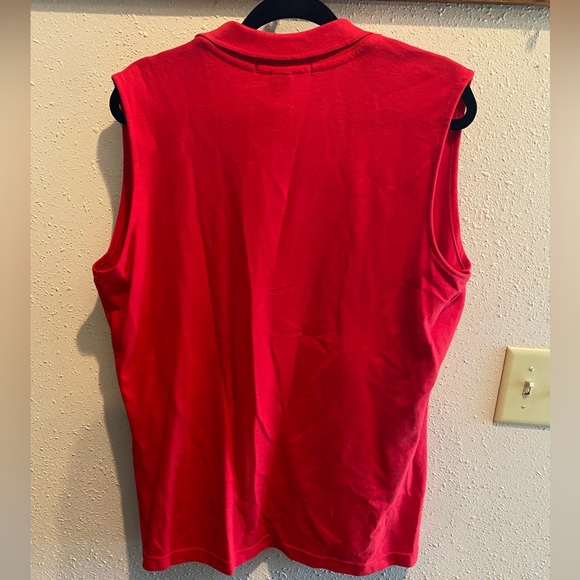 NWT Nebraska Husker Sleeveless Polo XL - Picture 4 of 4